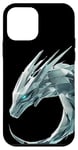 Coque pour iPhone 12 mini Cyber Tech Dragon Cyberpunk géométrique futuriste