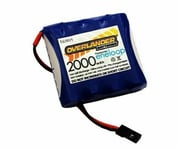 Overlander Eneloop 2000 4.8v AA Nimh Rx Receiver Battery Pack Flat.