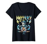 Womens PRETTY FLY FOR A WHITE GUY V-Neck T-Shirt