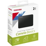 Disque Dur Externe TOSHIBA 2To Canvio 2000Go HDD 2.5" Portable USB 3.0 