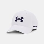 Casquette Under Armour Golf96 pour homme Blanc / Midnight Bleu Marine TAILLE UNIQUE