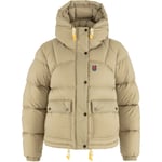 Fjällräven Fjällräven Expedition Down Cropped Jacket W - Fossil - Dam - M- Naturkompaniet