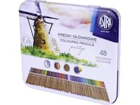 Astra Prestige Cedar Wood Watercolor Pencils 48 Colors