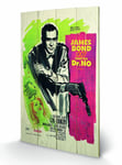 Pyramid International James Bond Doctor No French, Large Wooden Wall Art