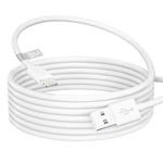 Câble Iphone 3m[Certifié Mfi], Câble Chargeur Iphone 3m Long Câble Lightning Usb, Cordon Iphone Câble Usb Iphone Charge Rapide Fil Chargeur Pour Iphone 14/13/12/11/Pro Max/Xs/Xr/8/7/6/5/Se/Ipad