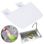 Kitchen Sink Splash Guards Double Baffle Dish Flap Water Anti-water Board