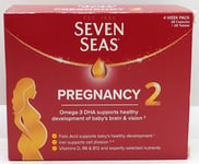 Seven Seas Pregnancy 2 - Omega-3 DHA & Folic Acid - 4 Week Pack EXP: 11/26