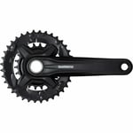 Shimano Altus FC-MT210 Cycle 9 Speed 2-Piece Chainset Black - 36/22T - 170 MM