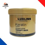 Luxliss Professional Masque Capillaire Réparateur À La Kératine 400 Ml