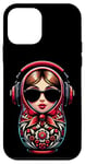 Coque pour iPhone 12 mini Matryoshka Russe Musique Russie Matryoshka Russe