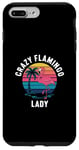 iPhone 7 Plus/8 Plus Crazy Flamingo Lady Funny Flamingo Case