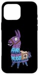 Coque pour iPhone 16 Pro Max Victory Royale / Pinata lama / Battle Royale Crown