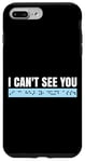 Coque pour iPhone 7 Plus/8 Plus I Can't See You Braille Lettres Braille Langue Braille