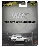 HOT WHEELS POP CULTURE JAMES BOND 007 THE SPY WHO LOVED ME LOTUS ESPRIT S1 HXD98