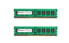 QUMOX 8 Go (2x 4 Go) DDR3 PC3-12800 1600MHz 1600 (240 broches) DIMM mémoire pour ordinateur de bureau