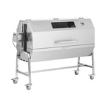 Royal Catering Rotisseriegrill - Med motor 40 kg Längd, grillspett: 138 cm Rostfritt stål Vindskydd