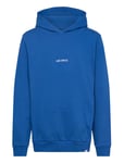 Les Deux Dexter Hoodie Kids Blå