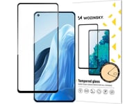 Wozinsky Wozinsky Super Tuff Full Glue Helskärm Härdat Glas Med Case Friendly Ram Oppo Reno7 Pro 5G Svart