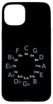 iPhone 15 Plus Circle Of Fifths/Fourths Music Theory Tool for Musicians Case