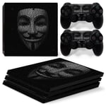 Kit De Autocollants Skin Decal Pour Console De Jeu Ps4 Pro Ma?Tre Sekiro Mortel 11 Personnage De Console De Jeu Kambat, T1tn-P4pro-1821