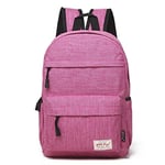 BZN JHY Universal Multi-Function Canvas Cloth Laptop Computer Shoulders Bag Leisurely Backpackage Students Bag, Size: 36x25x10cm, For 13.3 inch and Below Macbook, Samsung, Lenovo, Sony, DELL Alienware