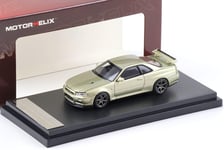 1:64 MOTORHELIX Nissan R34 V Spec II Millenium Jade M63405