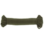 Highlander 3mm 15m Camp Utility Cord Paracord Rope Survival Hiking Travel Olive