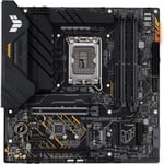 Tuf Gaming B660M-Plus D4 \U2013 Carte Mère Gaming Intel B660 Lga 1700 Matx (10+1 Phases D`Alimentation Drmos, Pcie 5.0, 2 X Pcie 4.0, M.2, Réduit Les Bruits De Fond Du Microphone, Aura Sync Rgb)