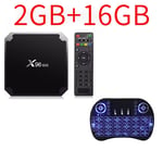 X96 Mini 4G Wifi TV Box Allwinner H313 S Quad Core 2GB 64GB HDMI 2.0 4K 3D H.265