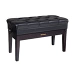 Roland RPB-D500PE Duet Piano Bench with Storage Compartment Rosewood