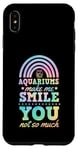 iPhone XS Max Aquariums Make Me Smile You Not So Much Bohemian Rainbow Case