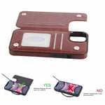 Flip Leather Wallet Case Card Holder Phone Case With Card Holder For IPhone14 6