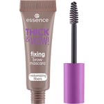 Essence Ögon Ögonbryn Thick & Wow! Fixing Brow Mascara + Volumizing Fibers 01 Caramel Blonde 6 ml ()