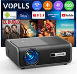 Videoprojecteur [Android Tv & Auto Focus/Keystone] 1080P Rétroprojecteur, Projecteur Video Zoom 50% Compatible Avec Box Tv/Usb/Pc/Phone Ios/Android/Jeu