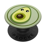 Green Avocado Fruits Lover Cell Phone Secure Pop Grip PopSockets Grip and Stand for Phones and Tablets PopSockets Adhesive PopGrip