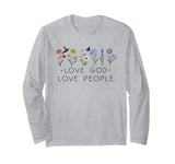 Love God and Love People Shirt,Love the People God Gave You Long Sleeve T-Shirt