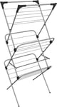 Vileda Sprint 3-Tier Clothes Airer, Indoor Clothes Drying Rack with 20 m Washin