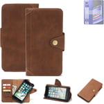 Wallet Case for Realme GT Neo 3 Protective Cover Cell Phone bag Brown