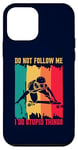 Coque pour iPhone 12 mini Longboard Dont Follow Me I Do Stupid Skateboard Longboard