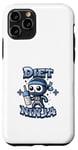 Coque pour iPhone 11 Pro Cute Diet Ninja Shake Protéiné Squelette Ninja