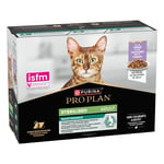 PURINA PRO PLAN Cat Sterilised Adult Maintenance 10 x 85 g - Kalkon