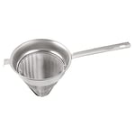 Vogue Chinois Strainer Sieve 203 mm/8 inch Diameter, Stainless Steel, Easy-Clean Design, E818