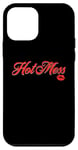 Coque pour iPhone 12 mini Rouge à lèvres drôle Hot Mess Kiss Girl Friend Blague pour femme