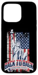 Coque pour iPhone 15 Pro Max Motif America Back to Back WorldWar Champs Pride