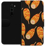 Tegnebogsetui til Xiaomi Redmi Note 8 Pro  med Kyllingedrumstick motiv