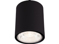 Nowodvorski taklampa utanpåliggande rör svart Nowodvorski EDESA LED BLACK M led 9107