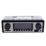 Bluetooth-vintageradio MP3-soitin stereo USB Aux klassinen auton stereokaiutin