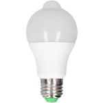 Eosnow - Ampoule led E27 avec détecteur de mouvement pir, pour couloir, chambre à coucher, escalier, couloir, 85-265v, blanc chaud