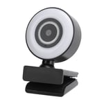 A40 Full HD 1080p Webcam With Mic Fill Light For PC Laptop Online Learning Set