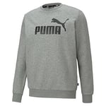 PUMA Sweat à col Rond Essentials Big Logo Homme XXL Medium Gray Heather